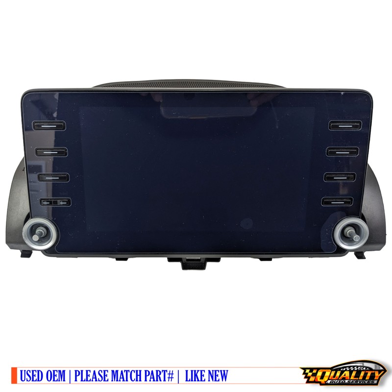 2018 - 2022 HONDA ACCORD DASH SCREEN DISPLAY MONITOR 8.0" OEM 39710TVAA130