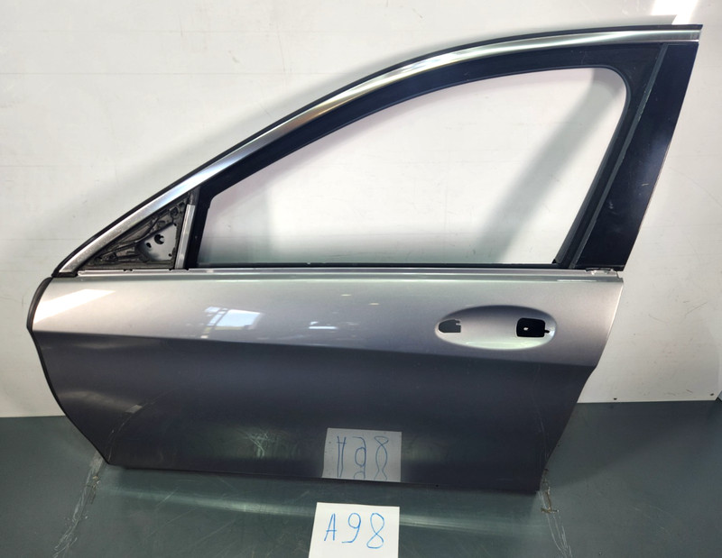 ✅ 14-20 OEM Mercedes W222 S550 Front Left Driver Side Door Shell Panel Silver*