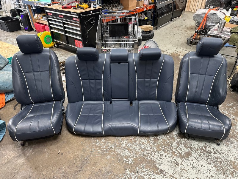 10-11 JAGUAR XJ FRONT AND REAR SEATS ASSEMBLY SET OEM