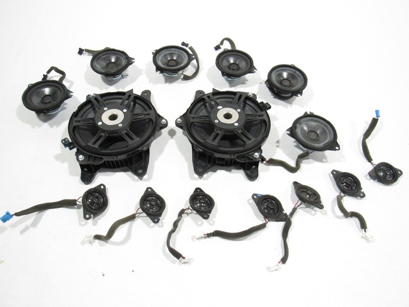 Lucid Air Touring 2023 Front Rear Speaker Tweeter Subwoofer Set 15 PCS 22-25 ;:O