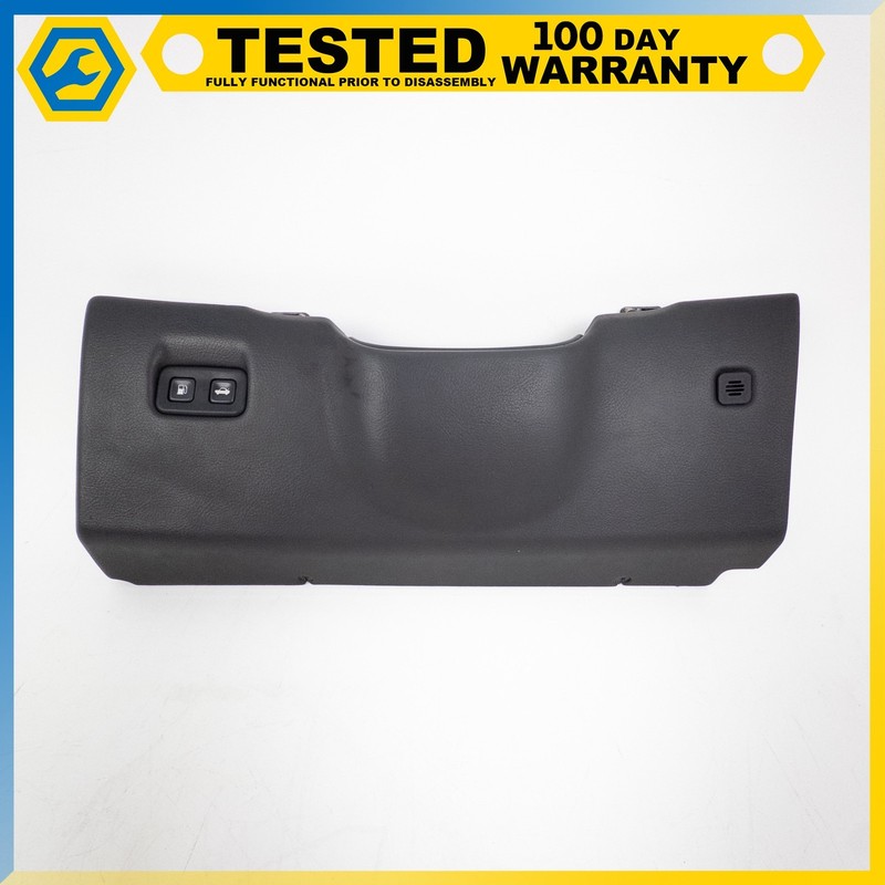 05-13 CHEVROLET CORVETTE C6 LEFT DASHBOARD LOWER KNEE TRIM PANEL BOLSTER OEM