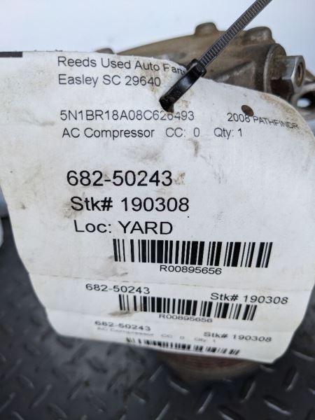 AC Compressor Thru 8/10 Fits 07-11 TITAN 895656
