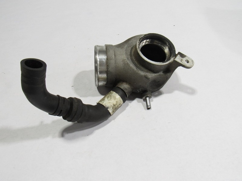 10-20 Bentley Mulsanne 2012 Left Driver Turbocharger Elbow Pipe Hose Line @1