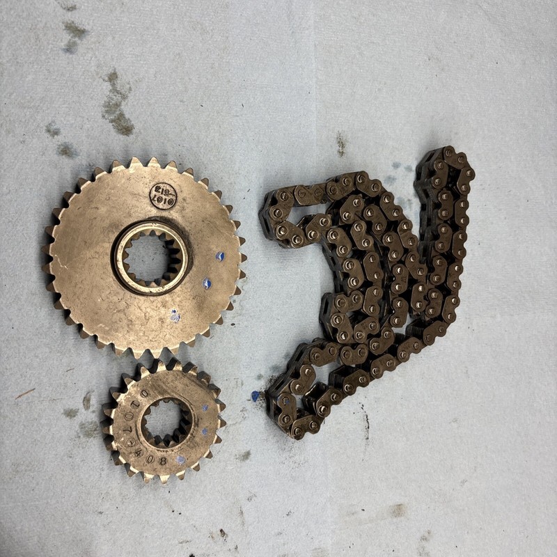 1979 Vintage Snowmobile Arctic Cat Panther 5000 Chain Case Gears Chain