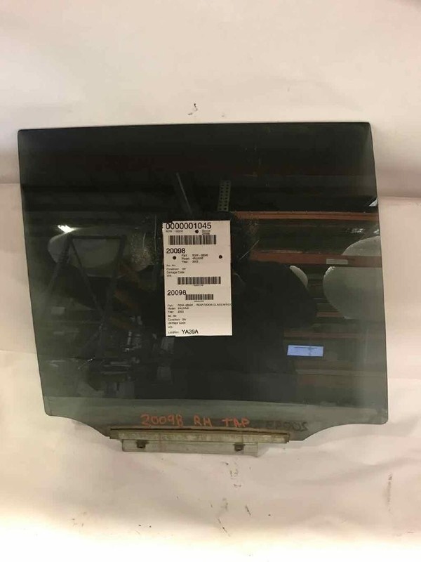 Rear Door Glass/window TOYOTA 4RUNNER Right 03 04 05 06 07 08 09
