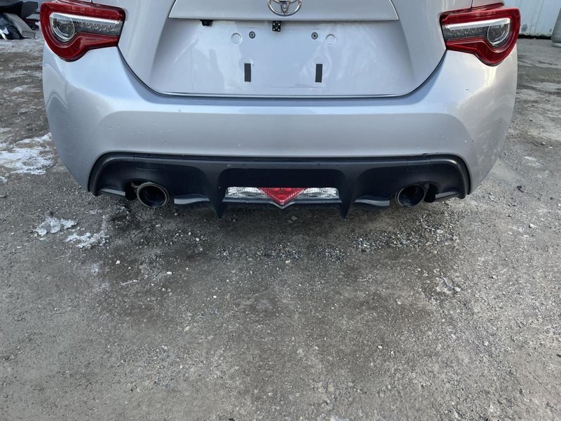 2017-2020 Toyota 86 Rear Bumper Cover Silver Assy