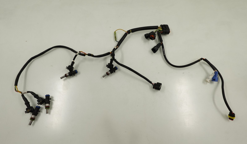 2007 Polaris Dragon RMK 700 OEM Fuel Injector Harness w/ Yellow Injectors