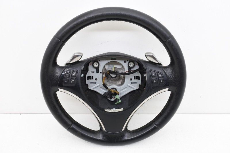 2008 BMW E92 328xi SPORT LEATHER STEERING WHEEL WITH SHIFT PADDLES OEM KW68
