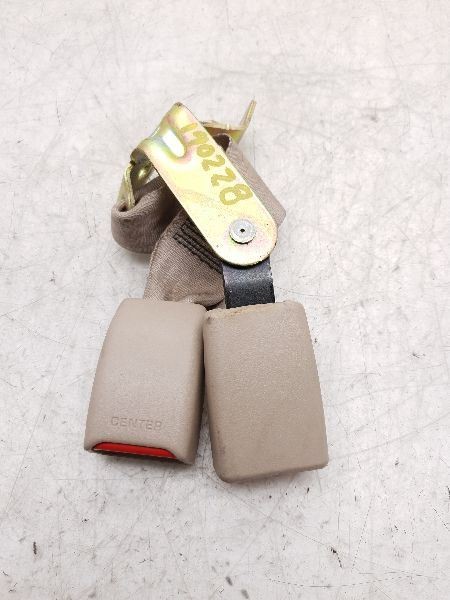 1999 LEXUS ES300 DRIVER SIDE AND CENTER REAR SEATBELT BUCKLE ASSEMBLY