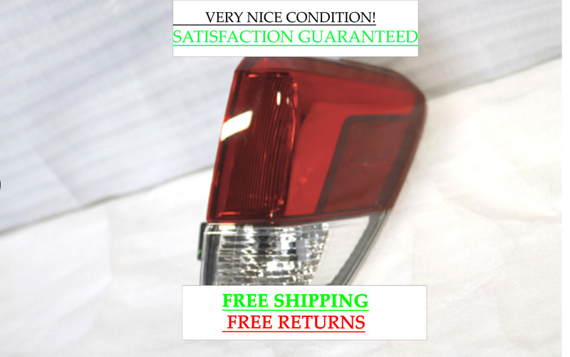 2019-2023 Subaru Forester Right Passenger Side Outer Halogen Tail Light Oem