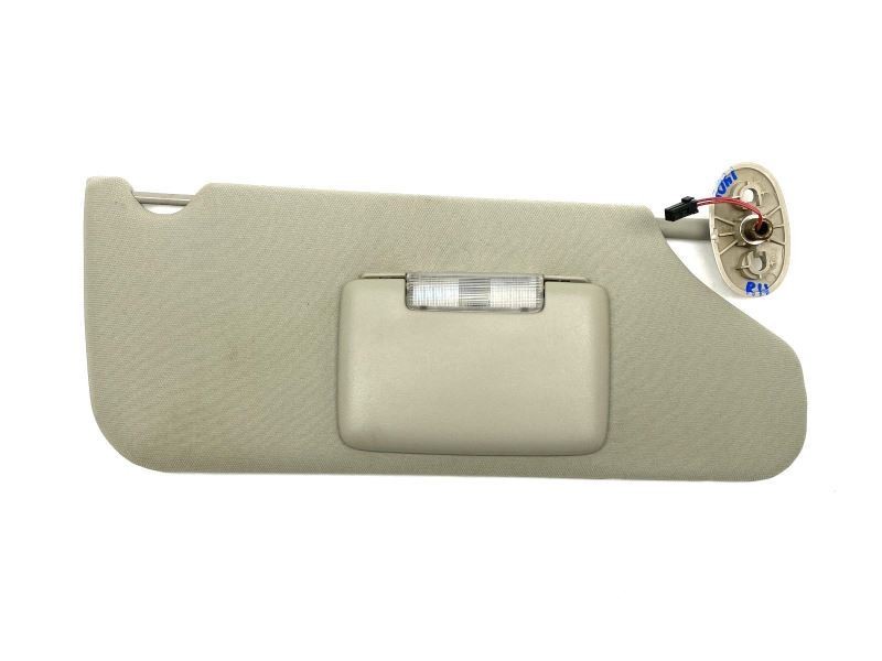 Right Passenger Sun Visor With Lamp Fits 2005-2010 Jeep Grand Cherokee 70370