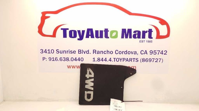 89 4 RUNNER MUD FLAP GUARD LEFT REAR
