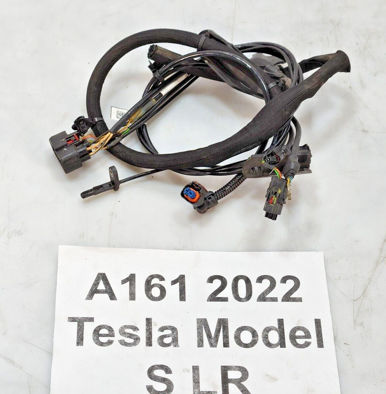 ✅ 2021-2023 OEM Tesla Model S X Long Range Rear Left Driver Chassis Harness