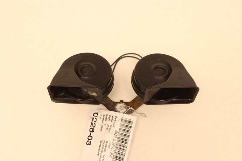 2014-2017 DODGE RAM 1500 2500 3500 LOW & HIGH HORN PITCH TONE SIREN PAIR OEM
