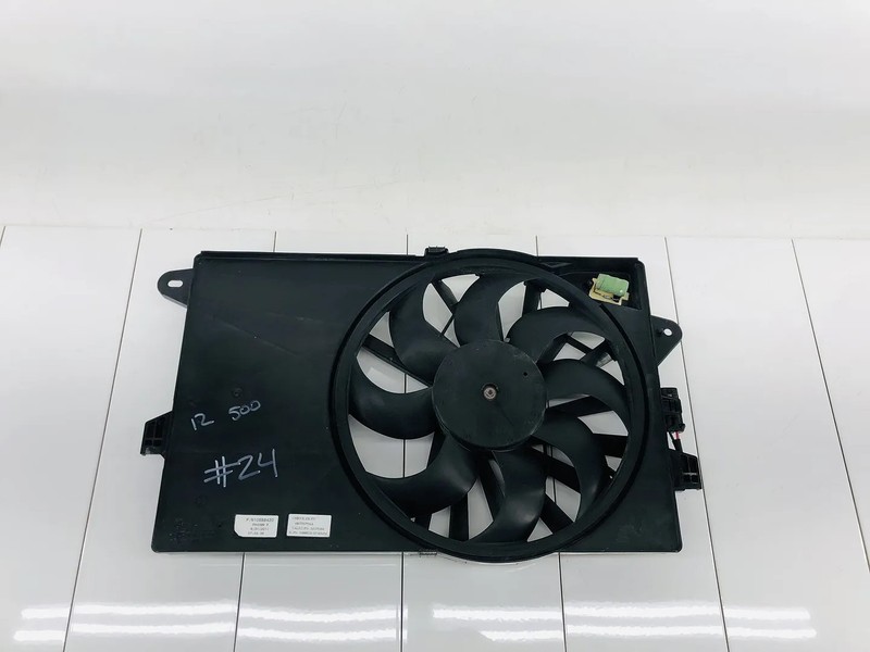 12-19 FIAT 500 1.4L L4 GAS ENGINE RADIATOR COOLANT FAN SHROUD OEM #24