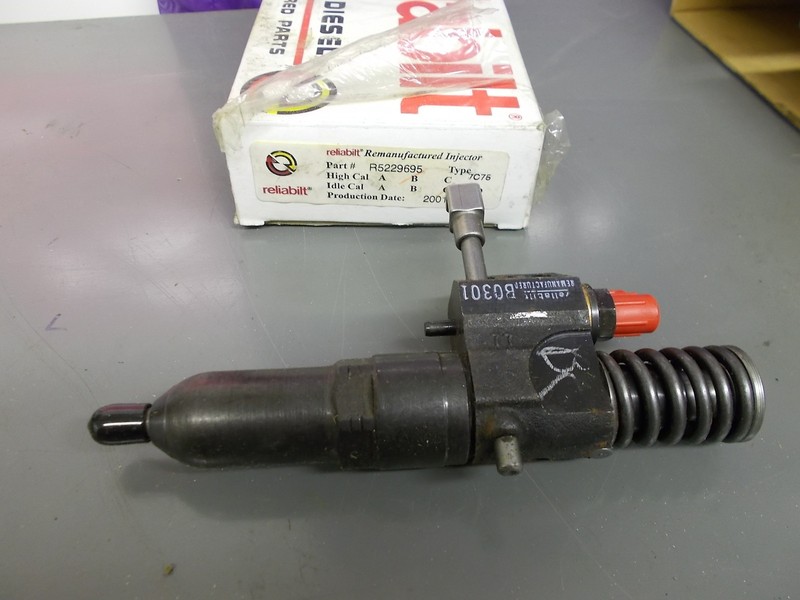 NEW Detroit Diesel R5229695 Remanufactured Injector Hi Cal: B Idle Cal: C