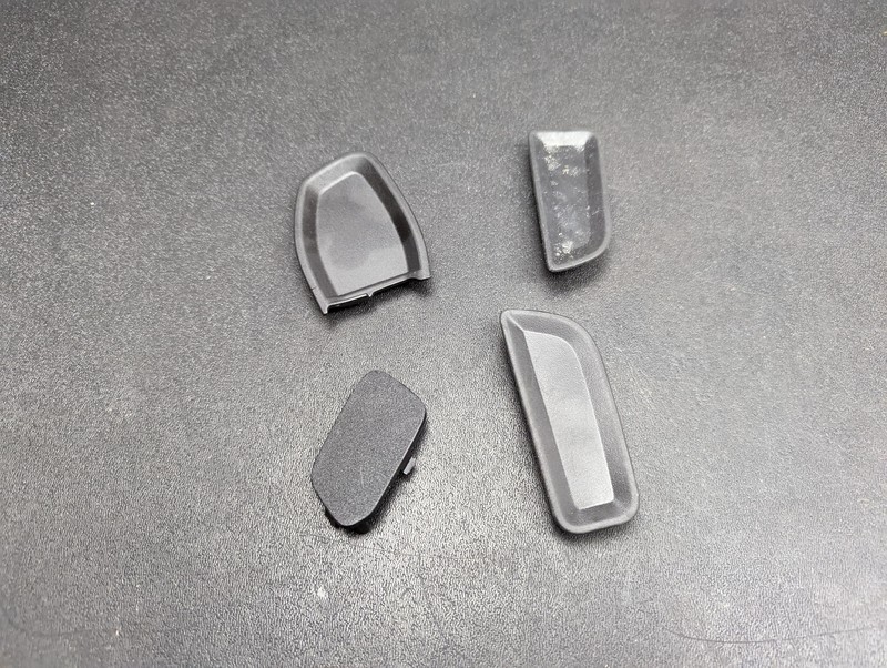 4PC Front Right Door Trim Panel Cap & Mats 2019 Jeep Renegade 2015 - 2020