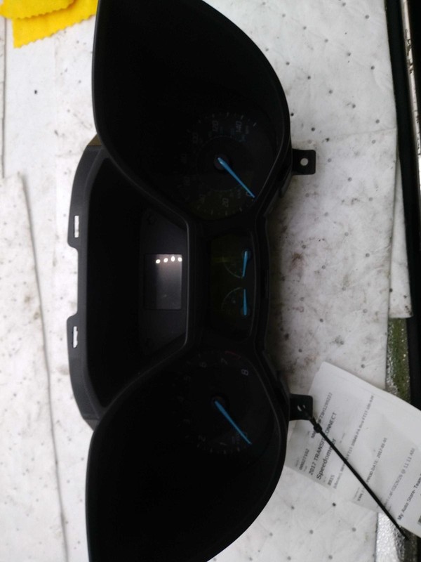 Used Speedometer Gauge fits: 2017 Ford Transit connect cluster MPH ID FT1T-10849