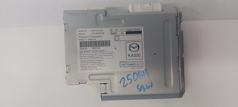 16-'18 MAZDA CX-5 satellite receiver module OEM 1 Year Warranty!