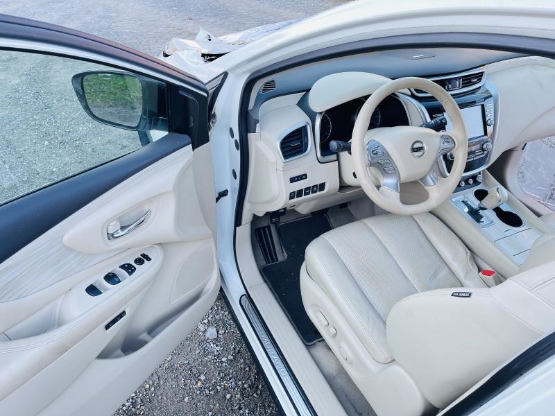 2015-2020 NISSAN MURANO LEFT A-PILLAR WHITE PC: QAB 42K -SV- 51004