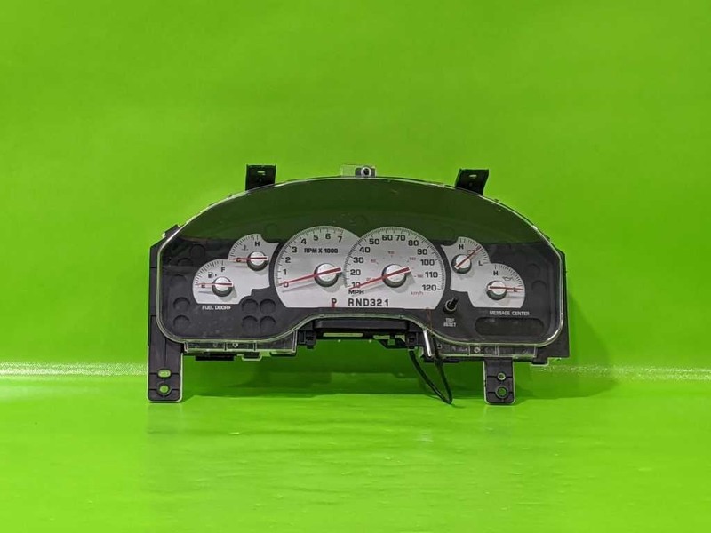 04 05 MOUNTAINEER SPEEDOMETER CLUSTER W/MESSAGE CENTER 216K MILES OEM 4130-1