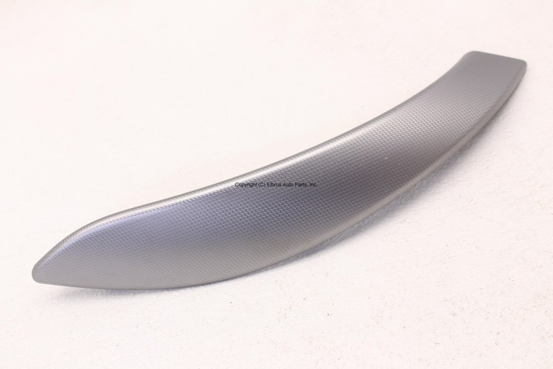 BMW 335xi 13 14 15 FRONT REAR LEFT DOOR PANEL HANDLE COVER ALUMINUM HEXAGON OEM