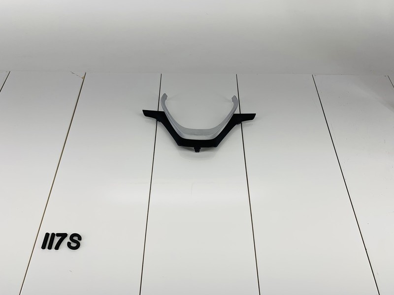 12-16 BMW 328I F30 CENTER MIDDLE LOWER STEERING WHEEL TRIM COVER OEM