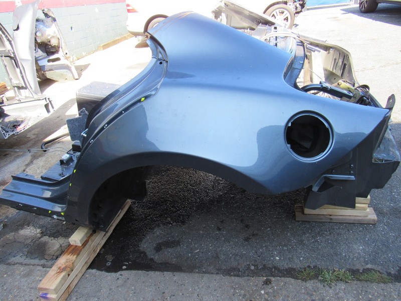 11 12 Fisker Karma 2012 Rear Left Quarter Body Panel Structural Metal Cut Y2