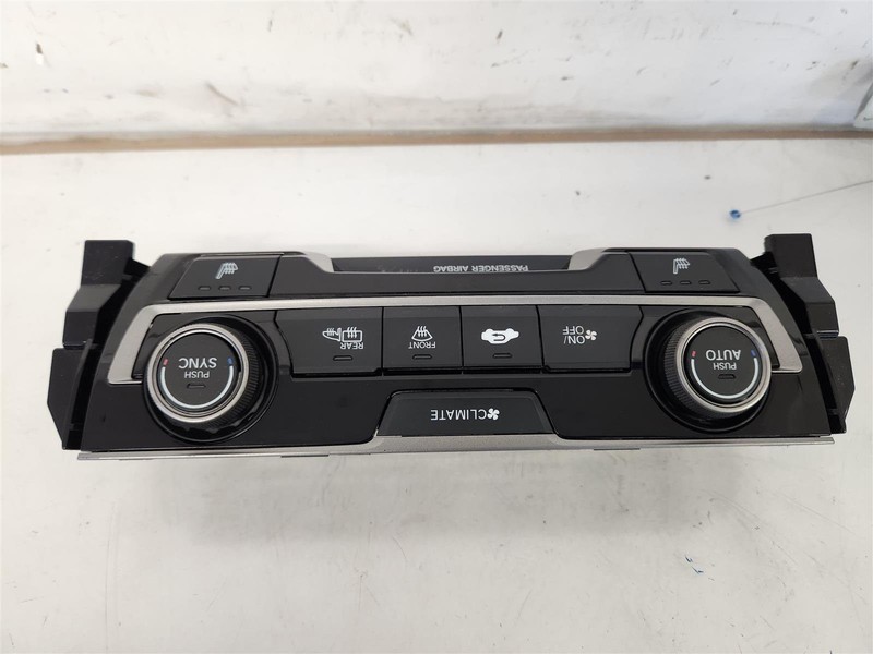 2017-2018 Honda Civic Temperature Ac Heater Climate Control 79603Tgga61