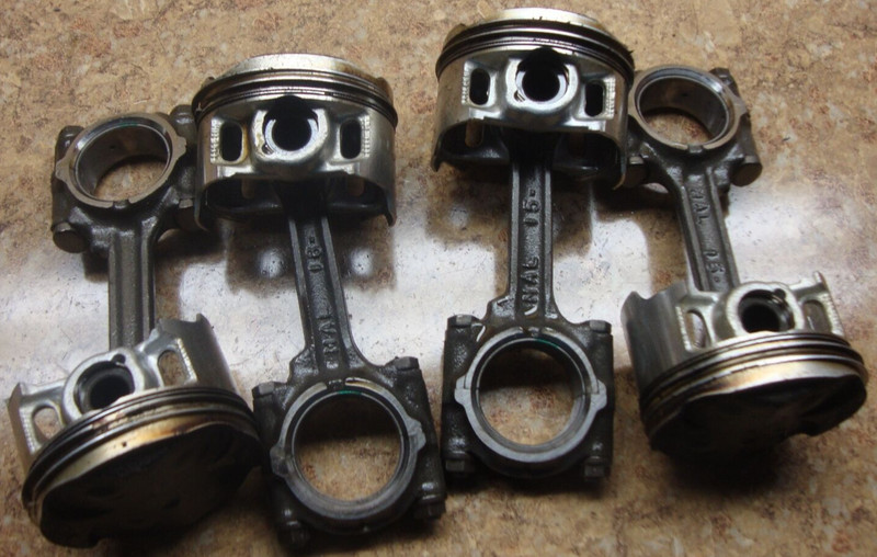 97 Honda CBR600 F3 CBR 600 CBR600F3 Engine Pistons Connecting Rods 1997 Set I10