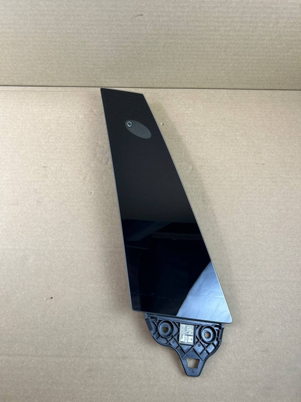 ✅ 17-20 MODEL 3 Black Gloss Left B-Pillar Trim Camera Sensor 30k 1100437-00-E