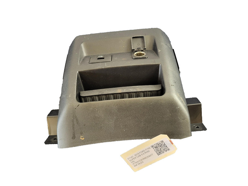 Used Oem Ford Dashboard Center Lower Storage Tray for 2019-2022 F-150