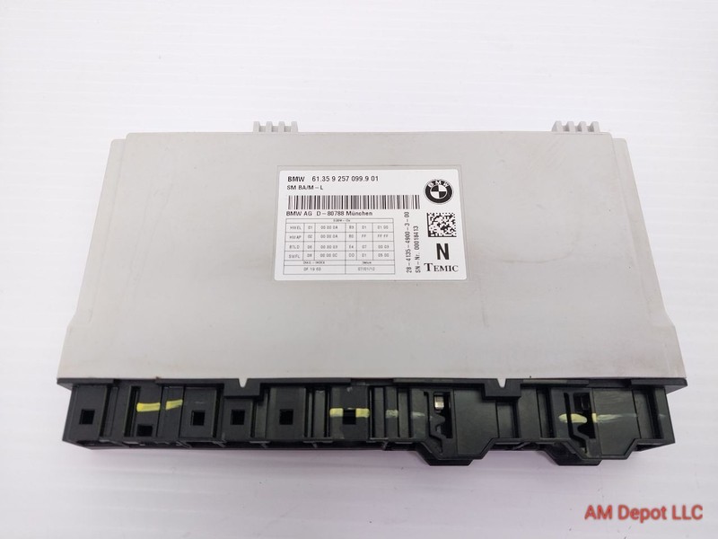2012 BMW 535i 528i 550i M5 F10 F07 Front Seat Module w Memory 61359459673