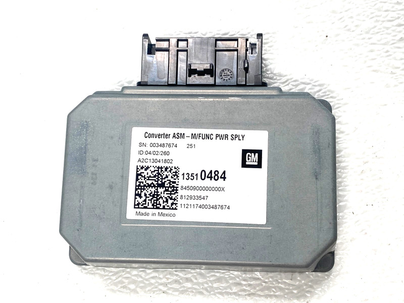 2018-2021 BUICK ENCLAVE POWER SUPPLY CONVERTER INVERTER CONTROL UNIT OEM #A0.18