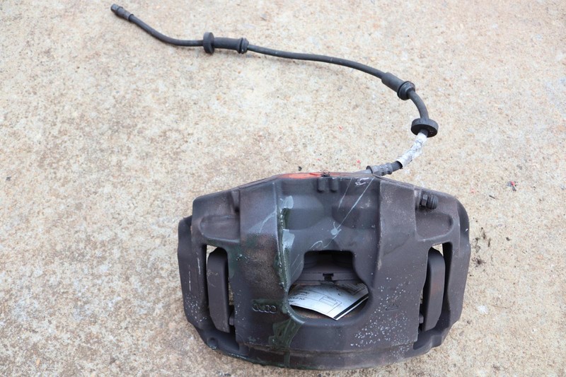 2012-2018 AUDI A7 FRONT RIGHT PASSENGER SIDE BRAKE CALIPER ROTOR 356x34MM OEM