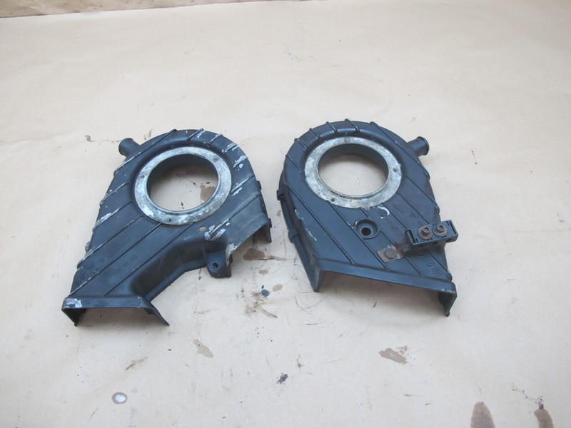 1987-1991 PORSCHE 928 S4 5.0L V8 ENGINE MOTOR LEFT & RIGHT SIDE TIMING COVER SET
