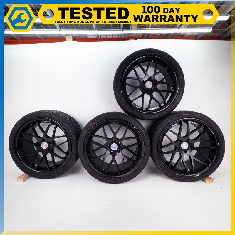 04-10 BMW M6 M5 650I 550I 20x8.5J / 20x10J FRONT & REAR WHEEL RIM W/ TIRE SET