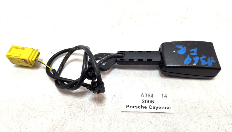 ✅ 03-10 OEM Porsche Cayenne 955 957 Front Right Seat Belt Seatbelt Buckle