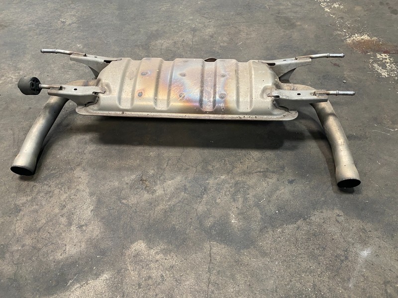 17-20 FIAT 124 SPIDER 1.4L EXHAUST MUFFLER AND PIPE OEM #A0.37