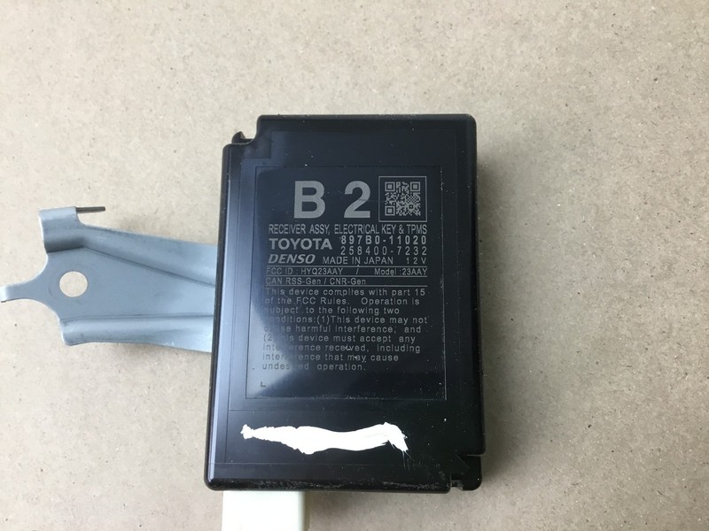18-21 Lexus LC500 2018 Electrical Key Receiver TPMS Control Module :Y