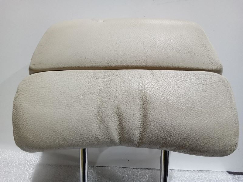2002-2008 BMW 7 Series LH Front Headrest Comfort Seat Beige Leather 52107018700