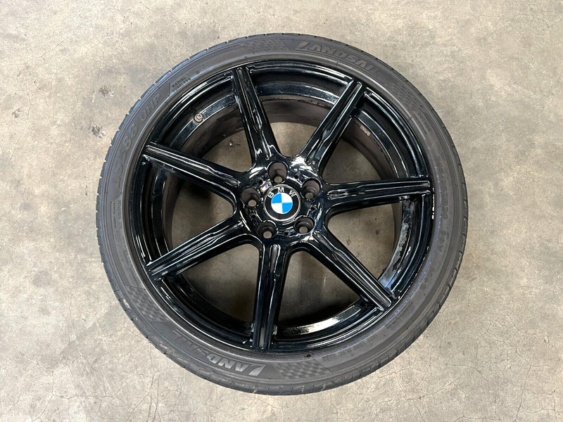 ⭐2012-2016 BMW F10 M5 COMPETITION WHEEL RIM 601 TYPE TIRE 9X20 BLACK OEM LOT2482