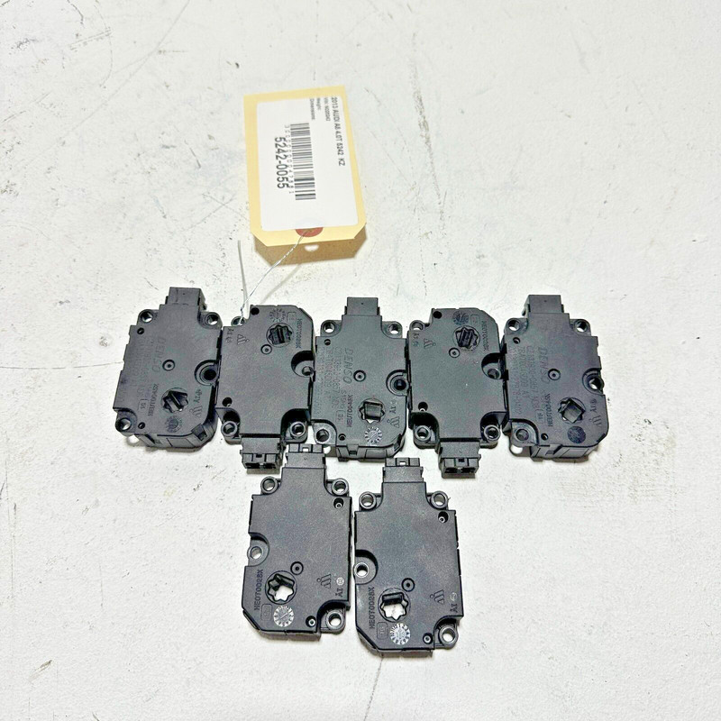 Actuator motor heating Audi A8 2011-2018 OEM Set Of 7