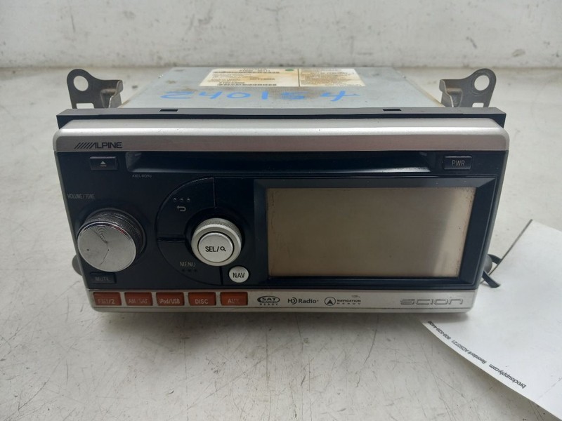 10-12 SCION TC 2.5L RADIO/STEREO RECEIVER UNIT