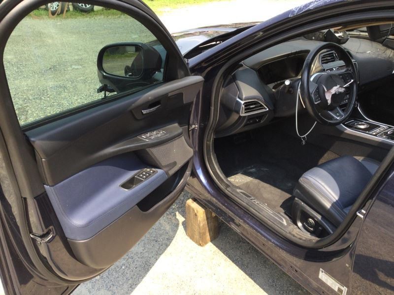 LEFT A-PILLAR BLUE PC: JBM FITS 2018 JAGUAR XE 31538