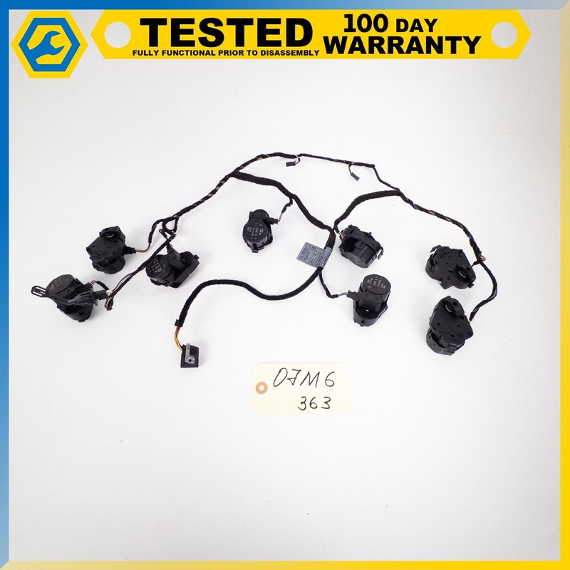 04-10 BMW M6 M5 550I 650CI HVAC AC AIR VENT BLEND DOOR ACTUATOR HARNESS OEM