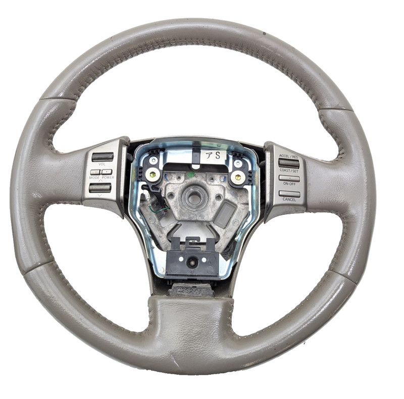 2003 2004 INFINITI G35 SEDAN STEERING WHEEL W/ CRUISE & AUDIO CONTROL SWITCH