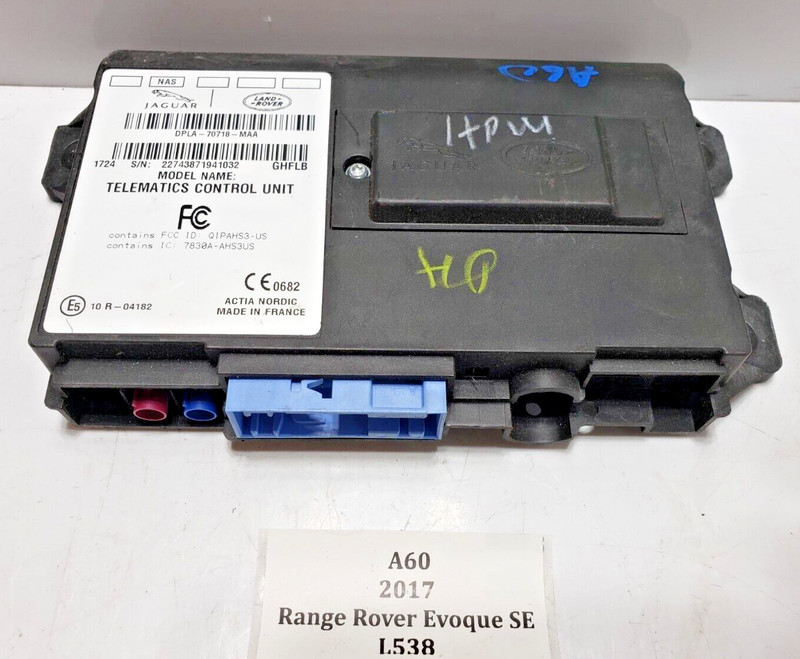 ✅ 17-19 OEM Range Rover Evoque L538 Communication Telematic Control Module Unit