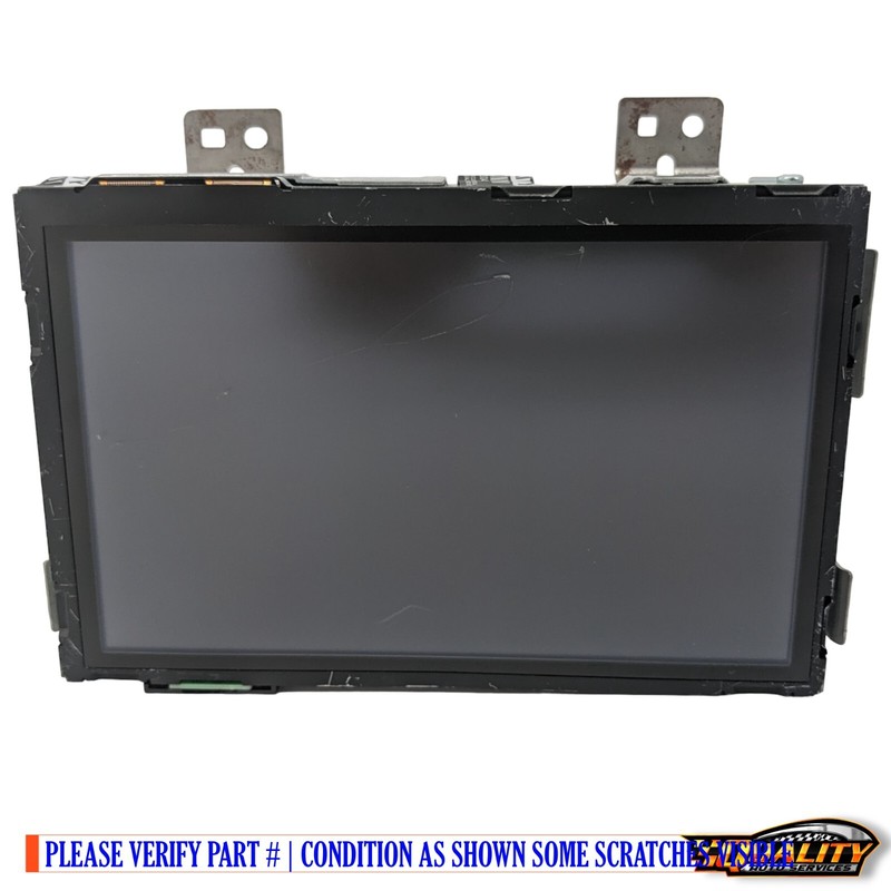 2016 - 2018 Infiniti Nissan OEM Non-Nav Radio Infotainment Touch Screen Display