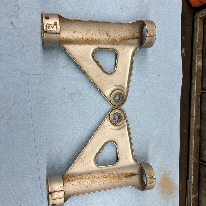 1974 Vintage Yamaha dt125 Enduro Motorcycle Front Headlight Mounts
